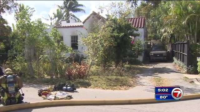 Family dog dies in Miami house fire - WSVN 7News | Miami News, Weather ...
