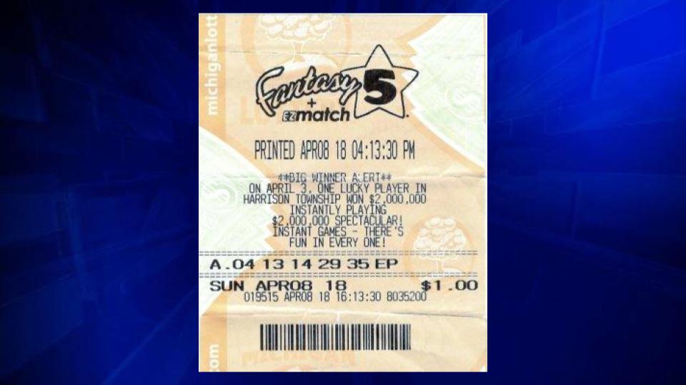 Michigan woman dreams of winning lottery, wins jackpot on same day