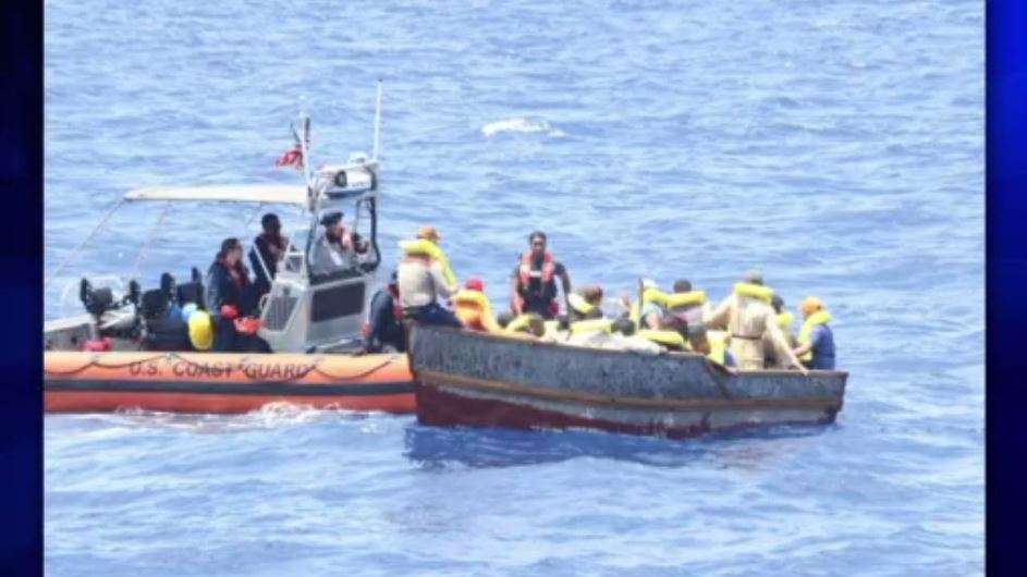 Coast Guard stops group of Cuban migrants at sea - WSVN 7News | Miami ...