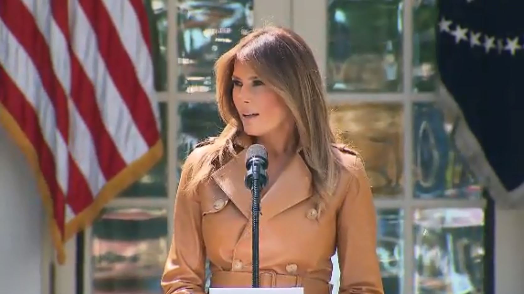 Melania Trump calls her husband’s survival of assassination attempts