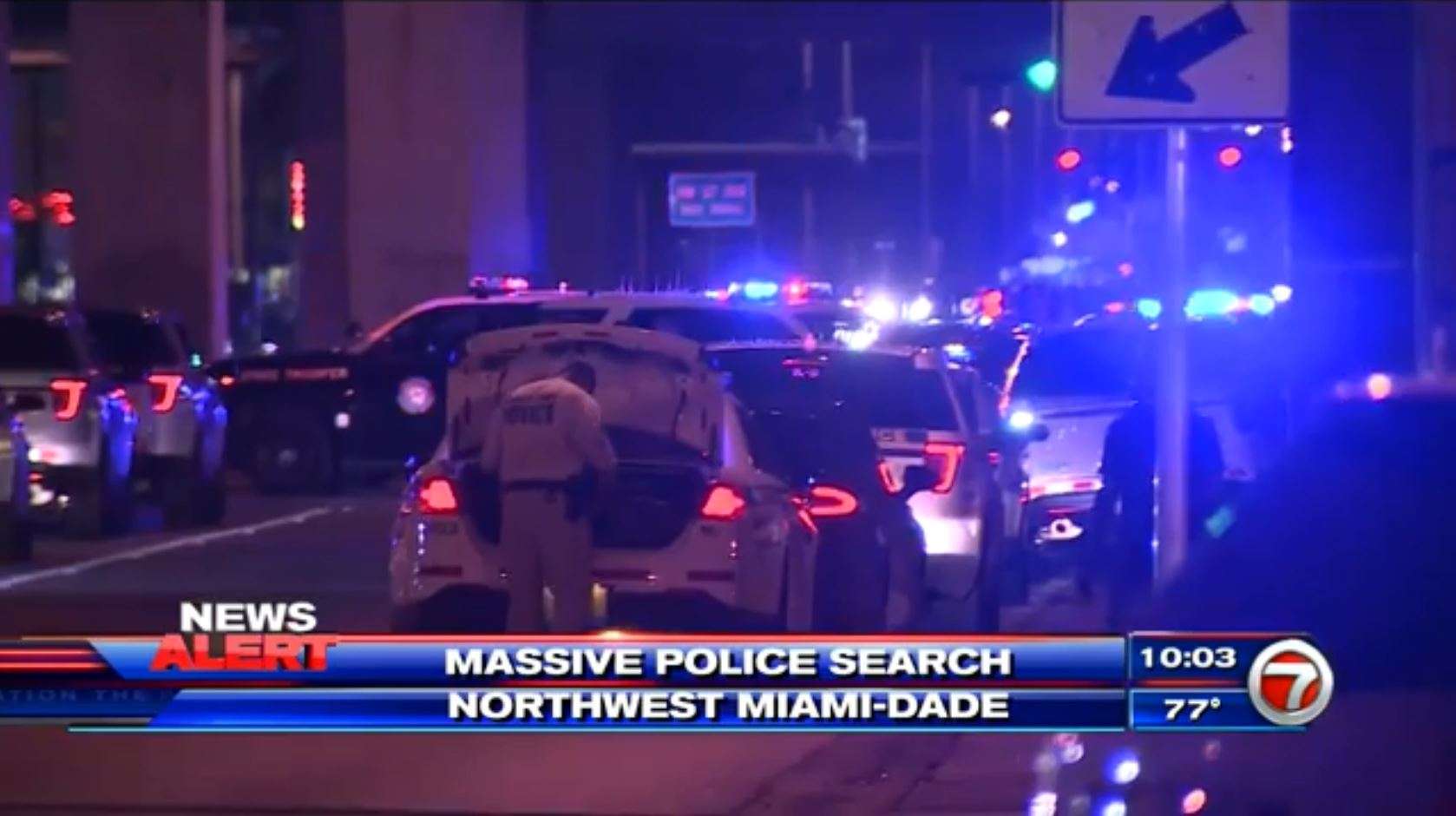 Police search for subject after shots fired in NW Miami-Dade - WSVN ...