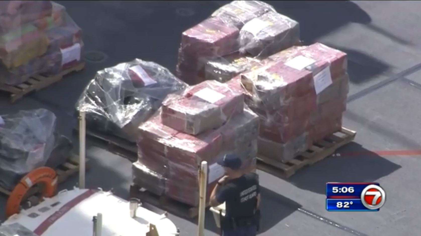 U.S. Coast Guard seize more than $180 million worth of cocaine in Fort ...