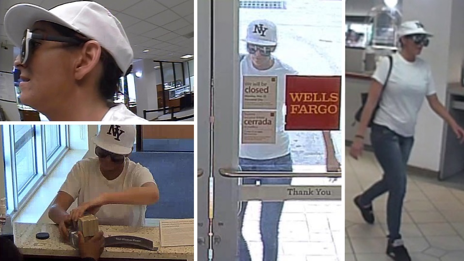 FBI searching for woman who robbed two Broward banks just minutes apart
