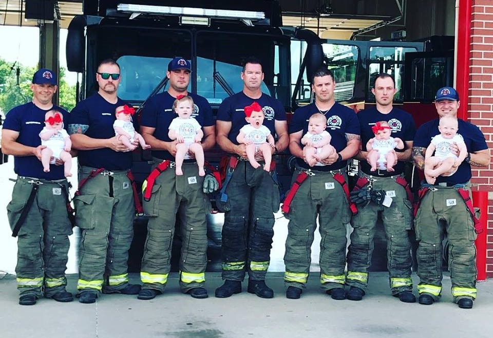 7 firefighters at Oklahoma fire station babies within months of each other WSVN 7News
