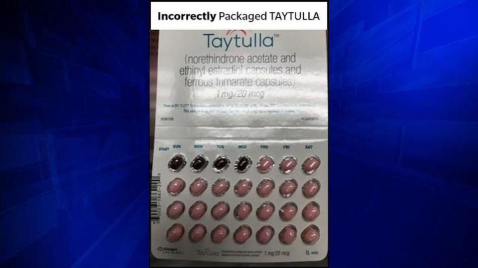 Packaging error leads to birth control pill recall in US WSVN 7News