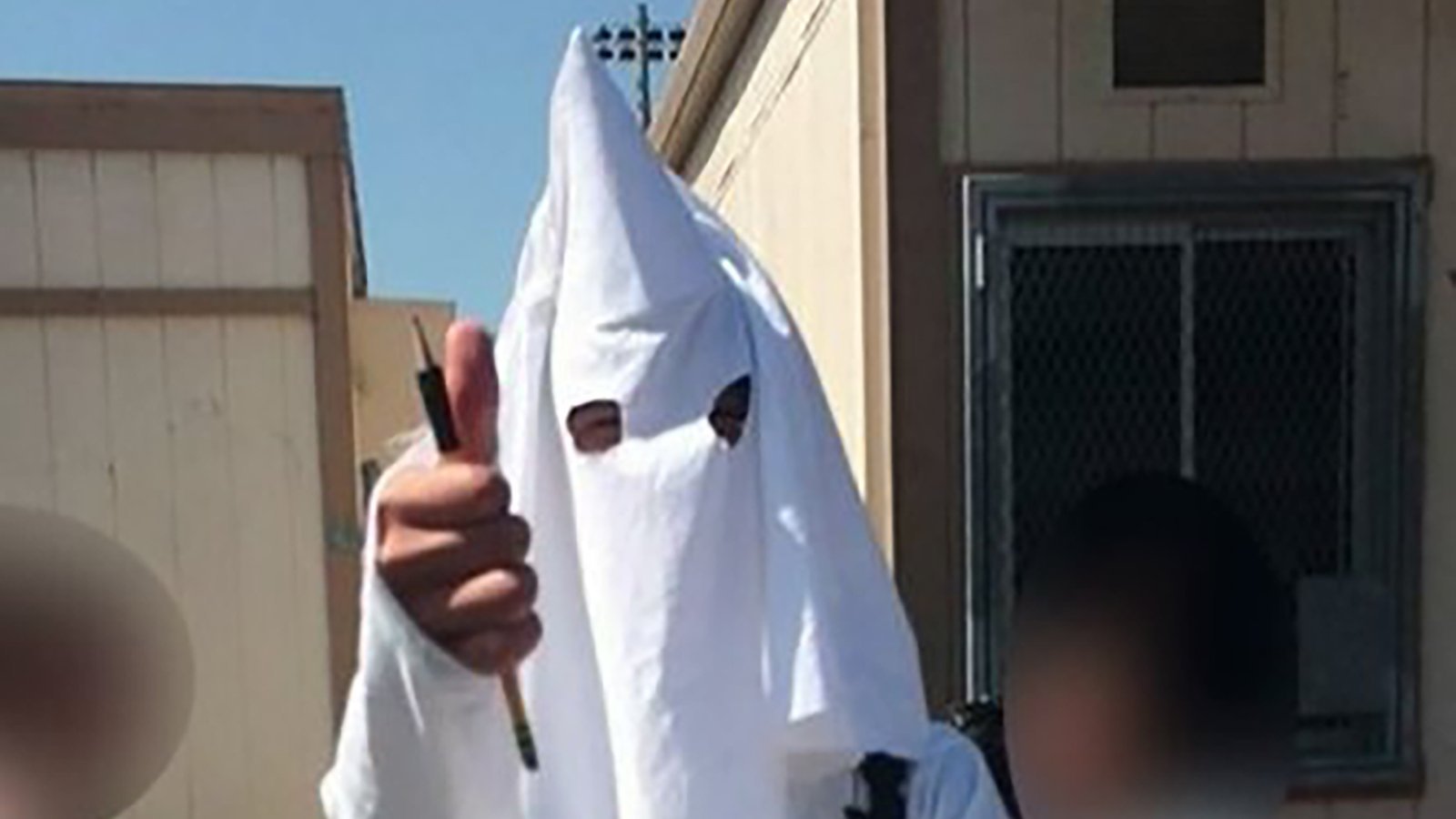 Mom who allowed her seven-year old son to dress up like a KKK