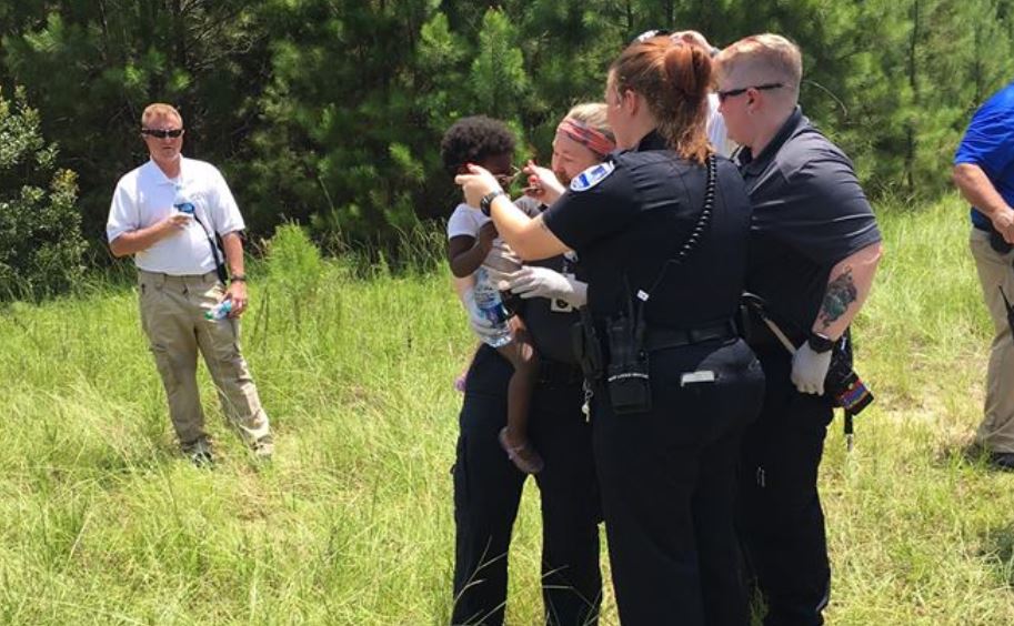 Missing 2yearold found wandering alone in woods WSVN 7News
