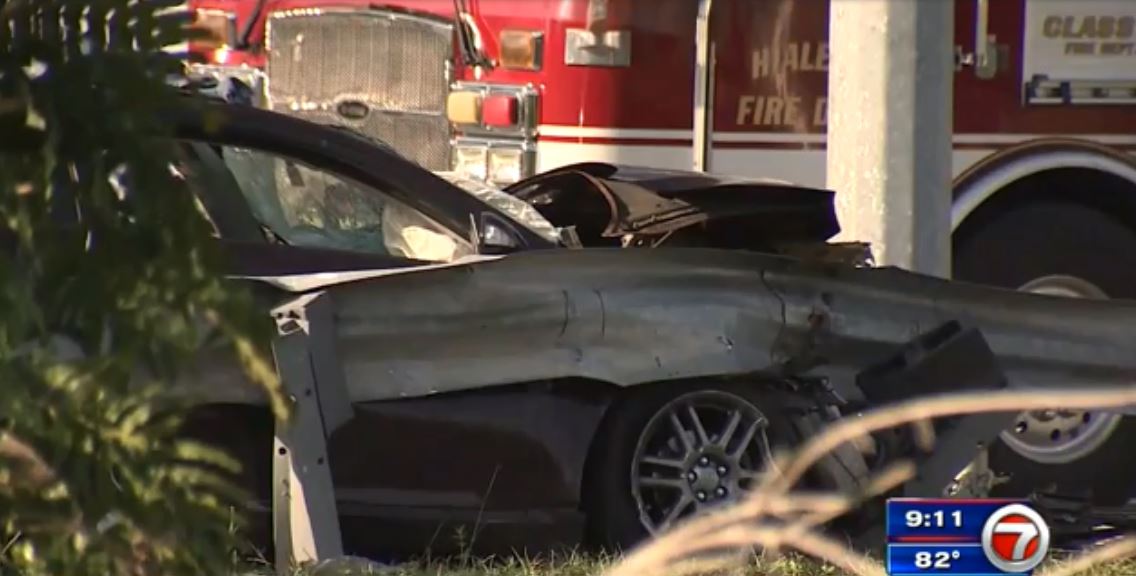5 injured in Hialeah Gardens headon collision WSVN 7News Miami