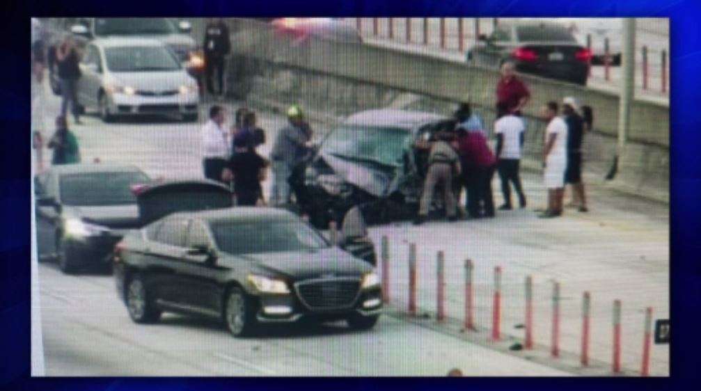 Man dies after wrong-way crash on I-95 in NW Miami-Dade - WSVN 7News ...