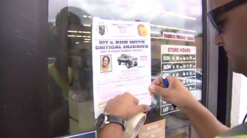 Officers pass out fliers in search of NWMD hit-and-run driver - WSVN ...