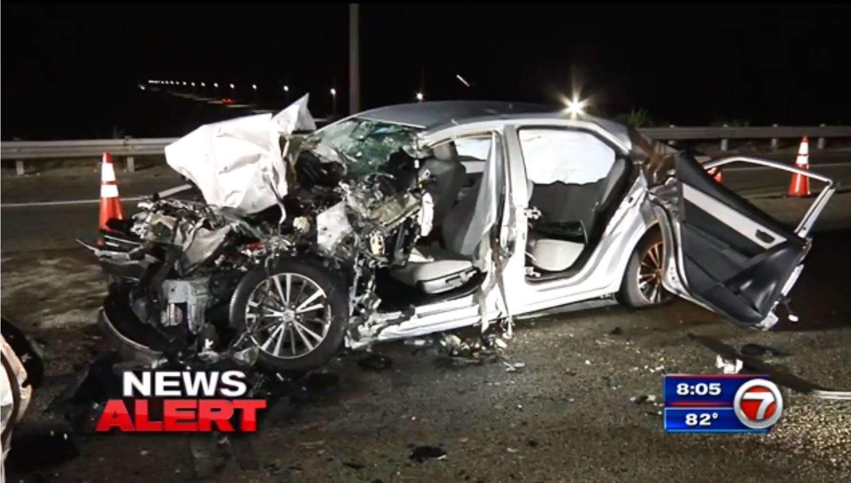 Motorcyclist killed after chain-reaction crash on Turnpike in NW Miami ...