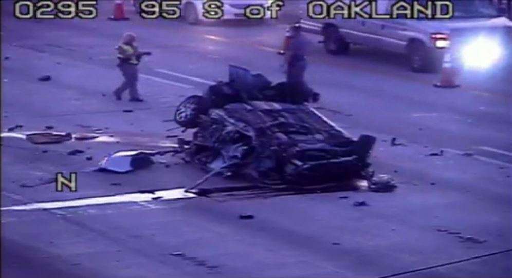 Driver killed in rollover crash on I-95 in Fort Lauderdale - WSVN 7News ...