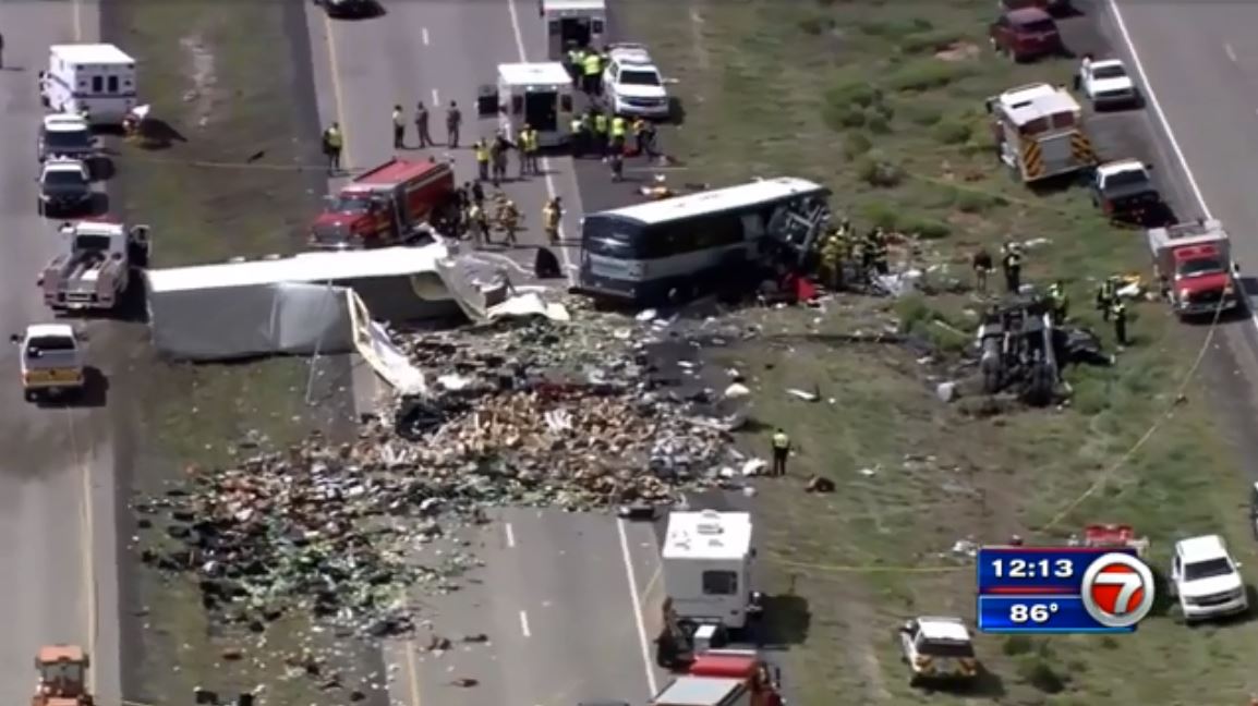 Woman who survived New Mexico bus crash gives birth to twins, hospital(02)