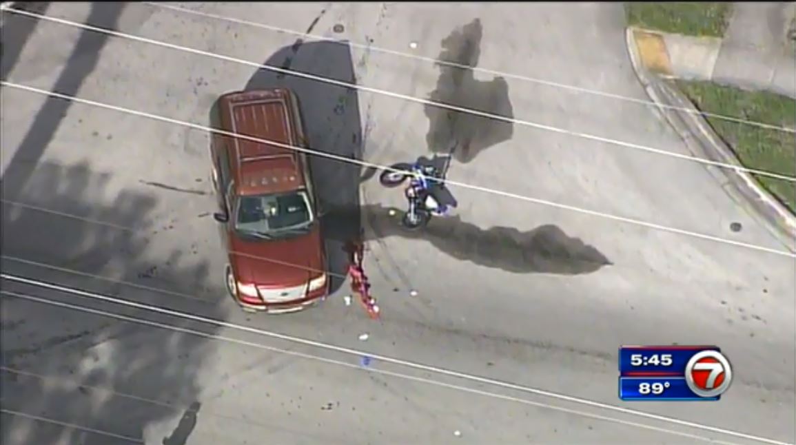 1 hospitalized after dirt bike crash in Fort Lauderdale WSVN 7News