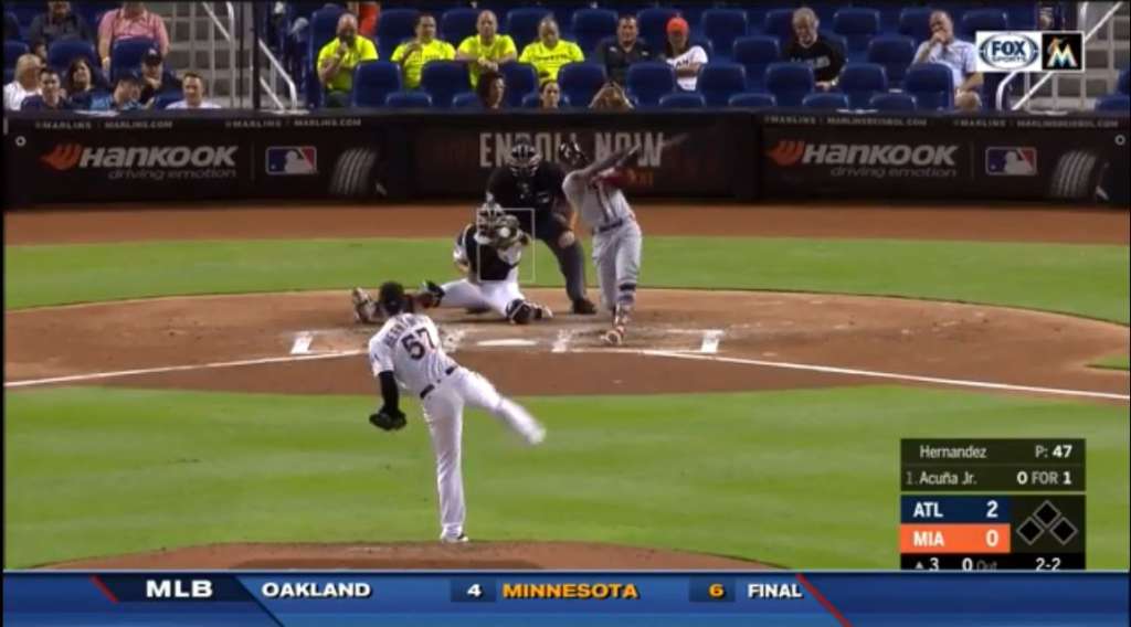 Acuna homers, gets hit again, and Braves top Marlins 50 WSVN 7News