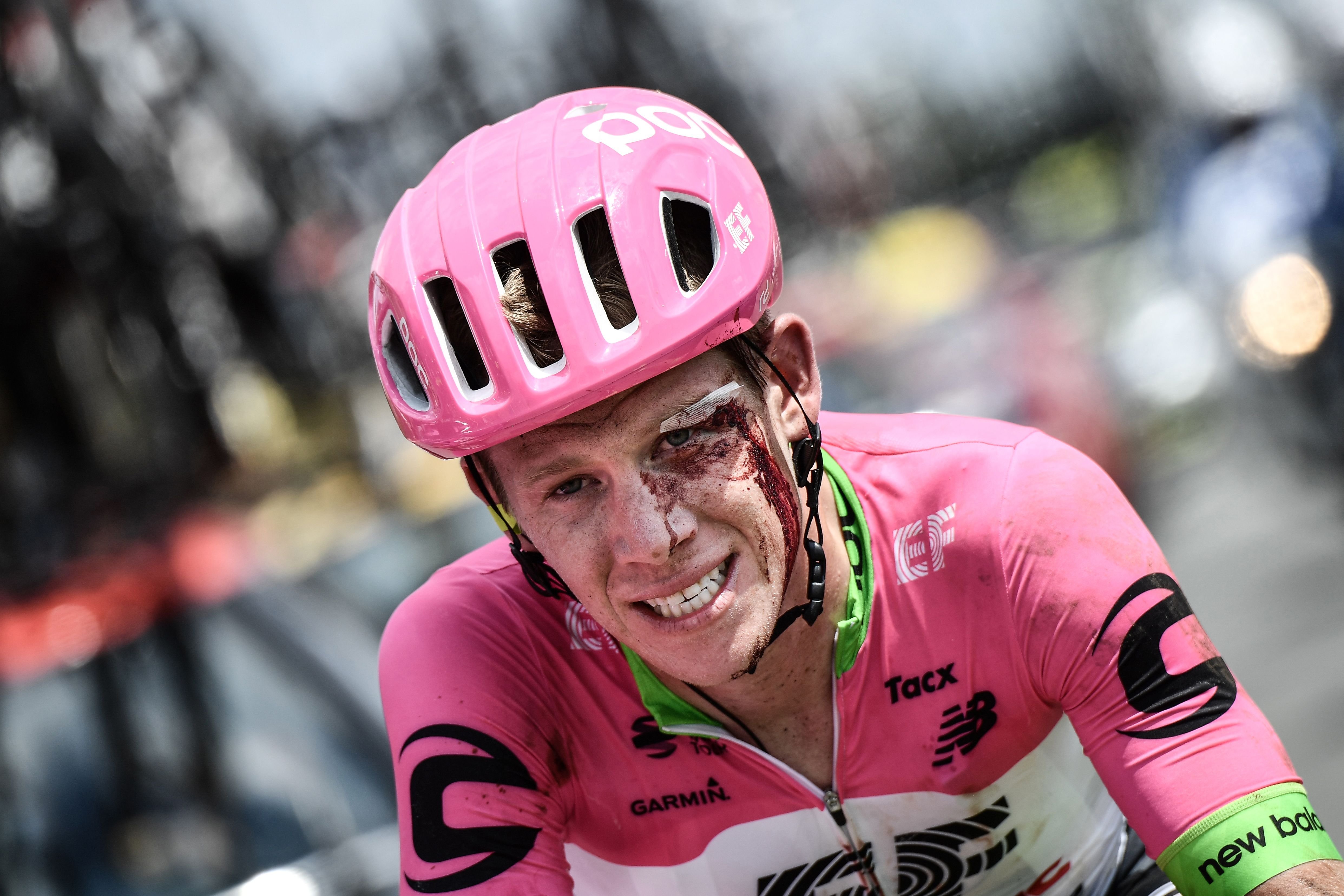 How Lawson Craddock endured the Tour de France with a broken shoulder