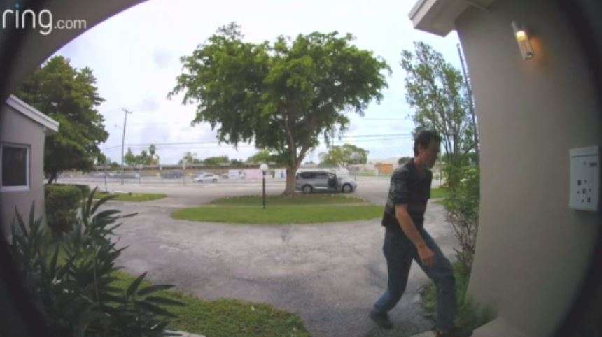 Video shows man swiping box from Westchester home - WSVN 7News | Miami ...