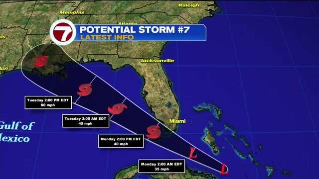 Potential tropical storm heads toward US Gulf Coast, Florida - WSVN ...