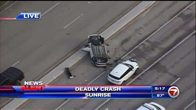 1 dead, several injured after crash near Sunrise intersection - WSVN ...