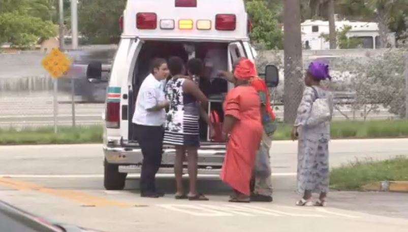 Pedestrian hurt in crash outside Miami Gardens church - WSVN 7News ...