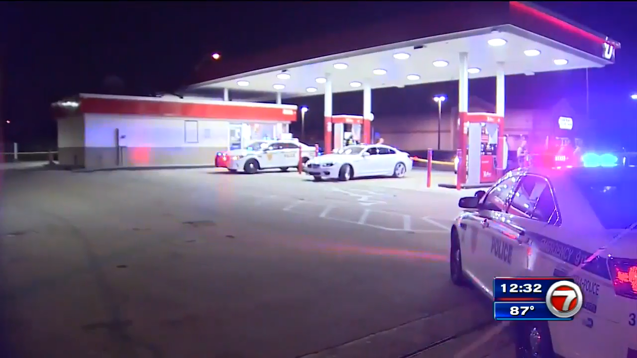 1 hospitalized after shooting at NW MiamiDade gas station WSVN 7News