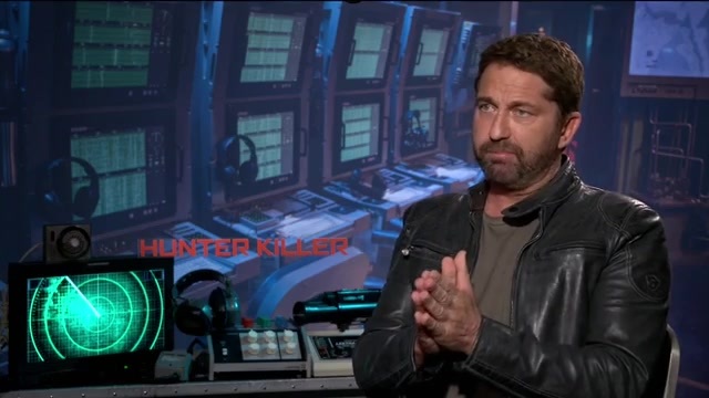 Gerard Butler headlines twisty submarine thriller ‘Hunter Killer