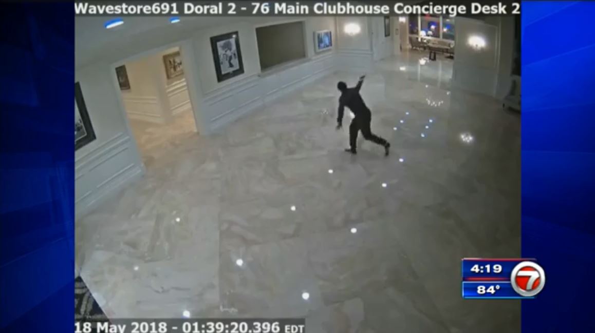 New Surveillance Video Shows Trump National Doral Hotel Shooter On Rampage Wsvn 7news Miami News Weather Sports Fort Lauderdale