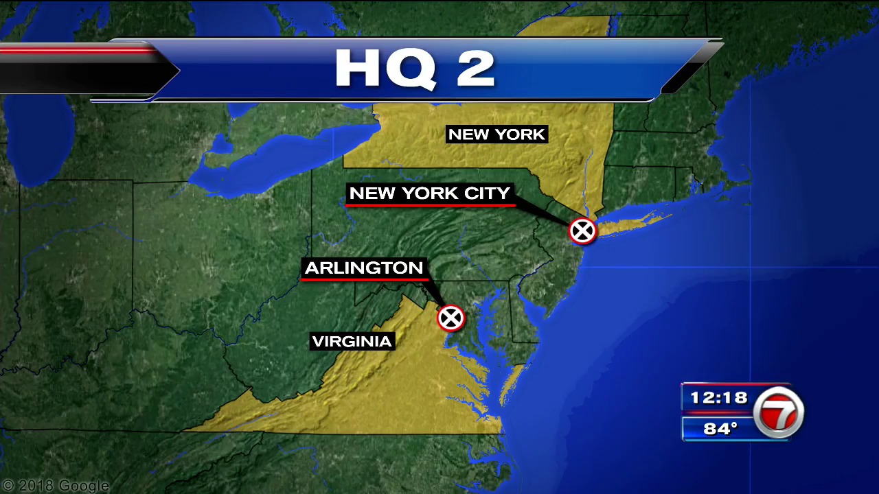 Amazon splits HQ between New York and northern Virginia WSVN 7News