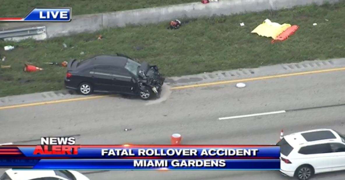 Car fatally strikes pedestrian along Turnpike in Miami Gardens - WSVN ...