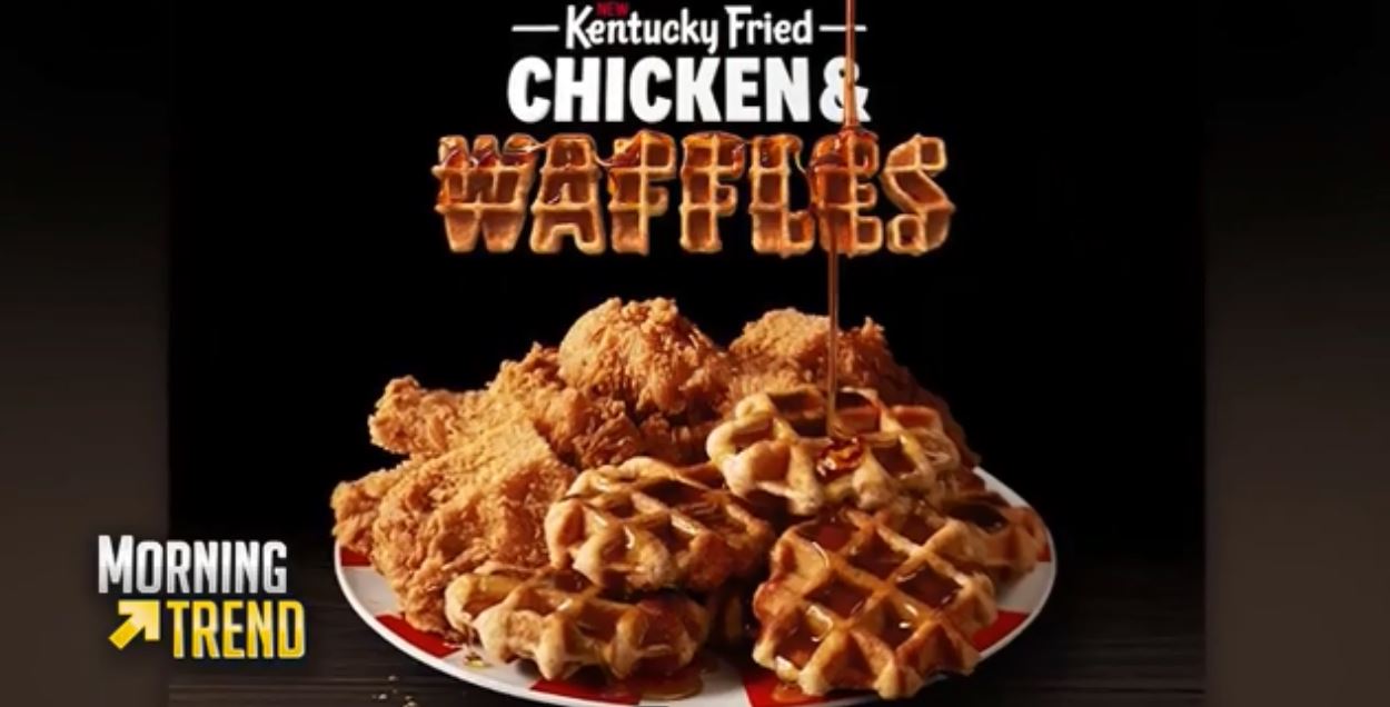 KFC now serving Chicken and Waffles, available for limited time only