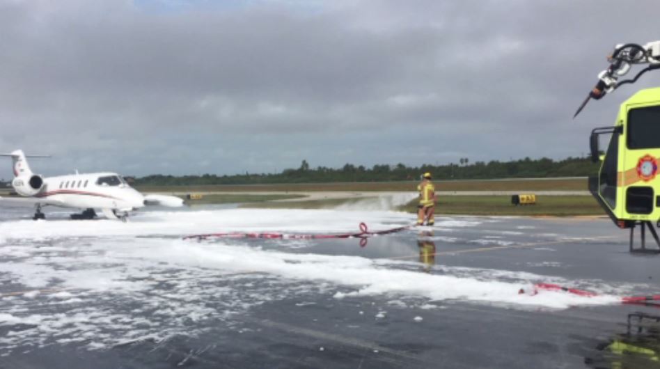 Crews clean up fuel spill from private plane at Key West airport WSVN