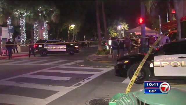 1 hospitalized, 1 in custody after shooting on Ocean Drive - WSVN 7News ...