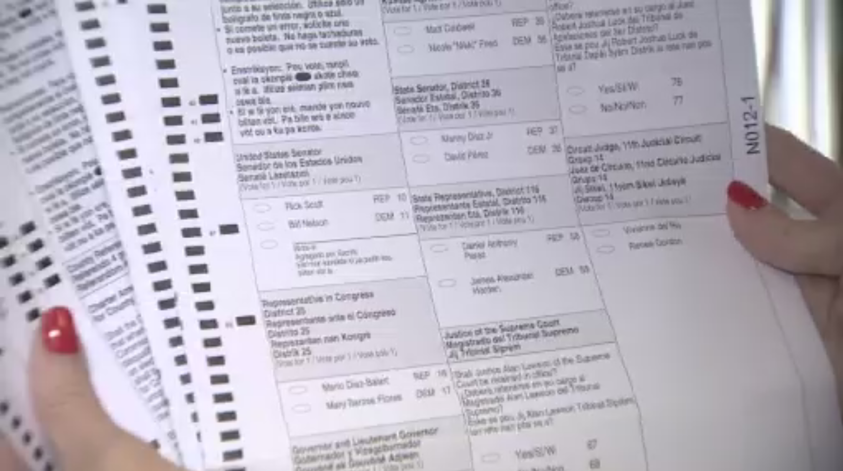 Thousands of mailed ballots in Florida were not counted WSVN 7News