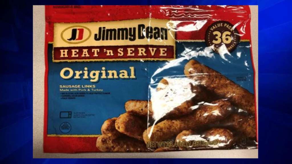 Jimmy Dean Heat ‘n Serve sausage links recalled due to possible metal