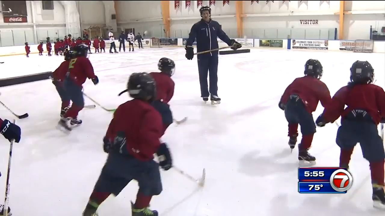 The Florida Panthers and the NHL offer kids the ultimate hockey training experience WSVN 7News