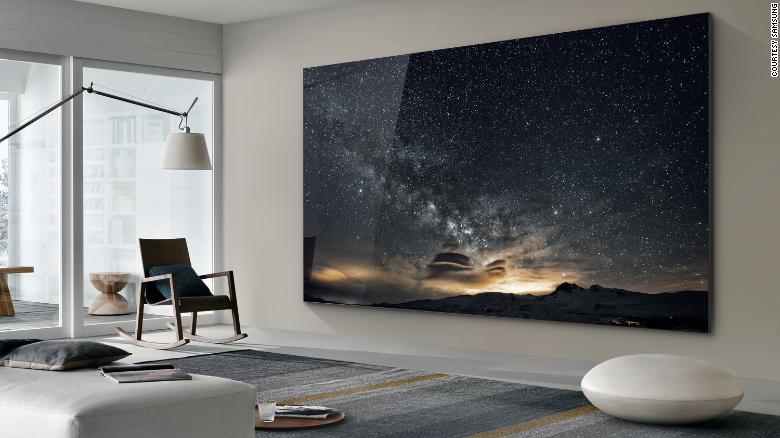 samsung unveils giant 219 inch tv named