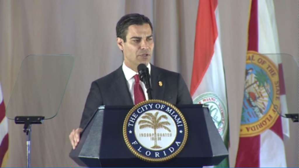 Miami Mayor Suarez delivers State of the City at Freedom Tower - WSVN 7News | Miami News ...