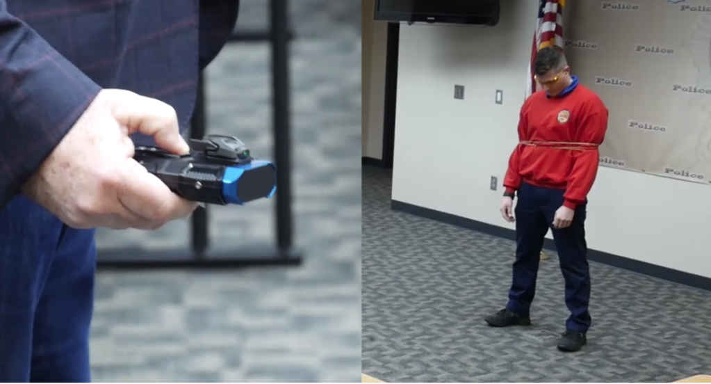 Florida law enforcement departments test out non-lethal arresting tool
