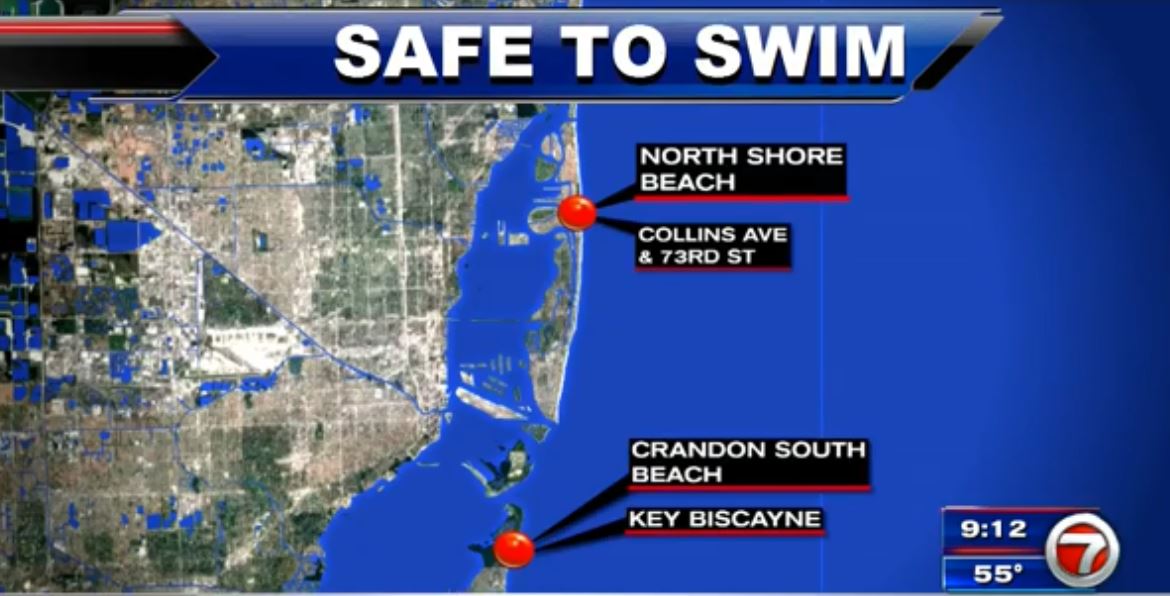 Swim advisory lifted for Crandon South, North Shore beaches WSVN