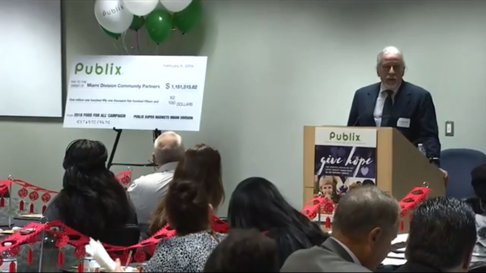Publix donates $1.1 million to non-profit organizations in South