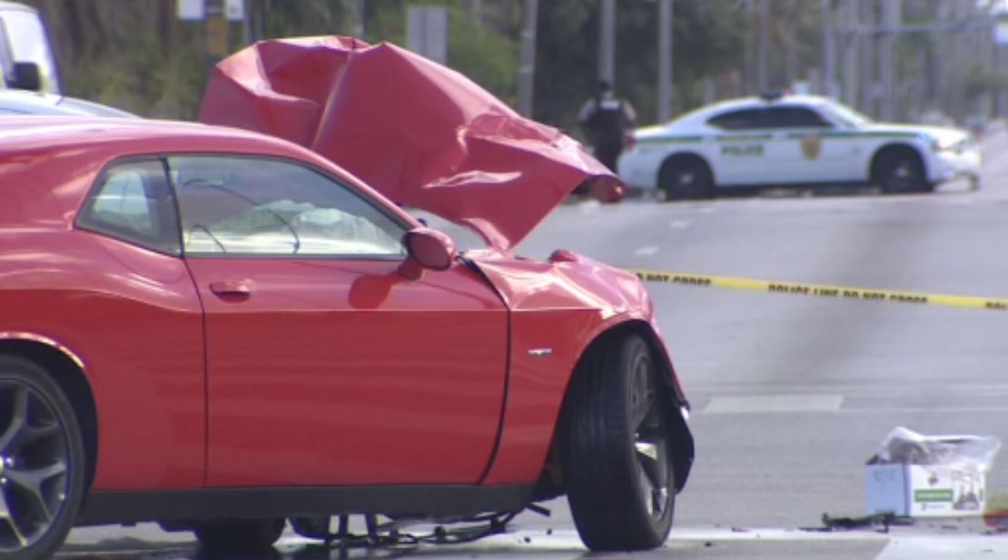 At least 1 killed in 3car crash in Opalocka WSVN 7News Miami News
