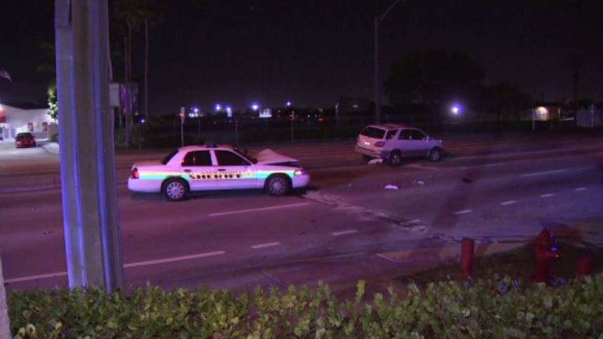 BSO deputy involved in crash near Fort Lauderdale - WSVN 7News | Miami ...