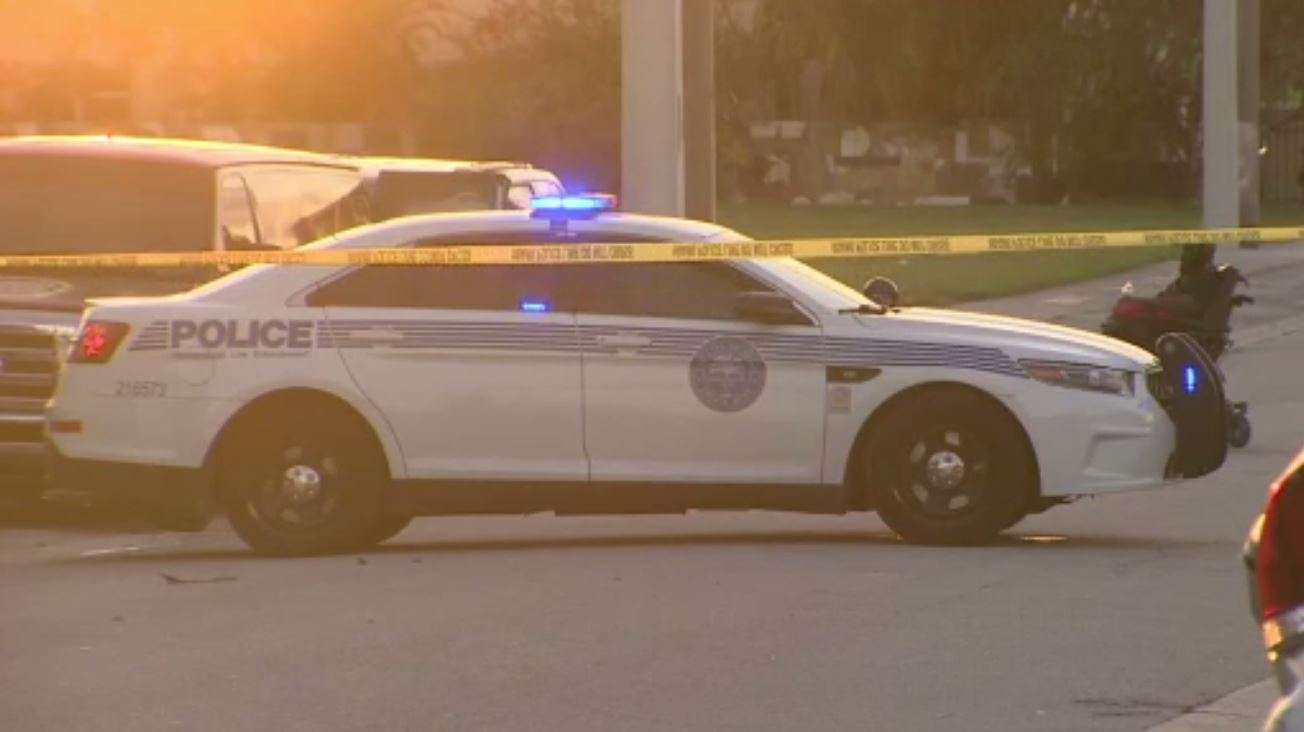 Pedestrian struck by hit-and-run driver in Miami - WSVN 7News | Miami ...