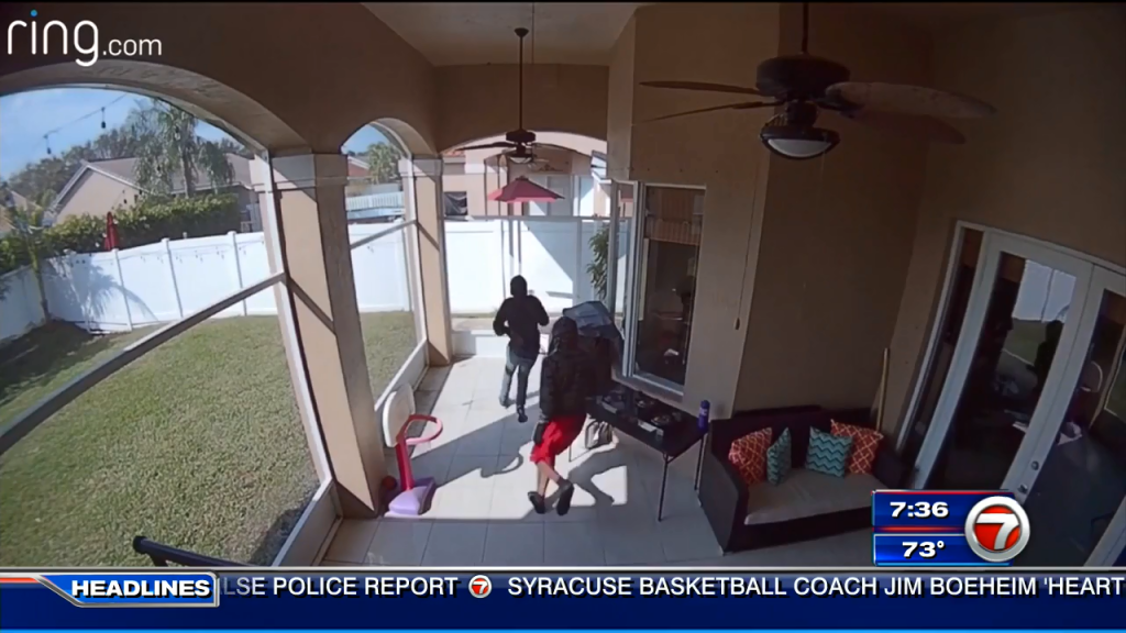 Surveillance video captures attempted burglary of Cooper City home