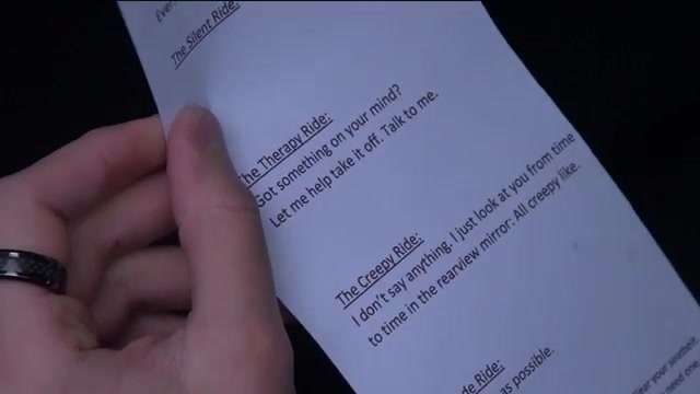 Uber driver goes viral after creating hilarious ‘menu’ for riders ...