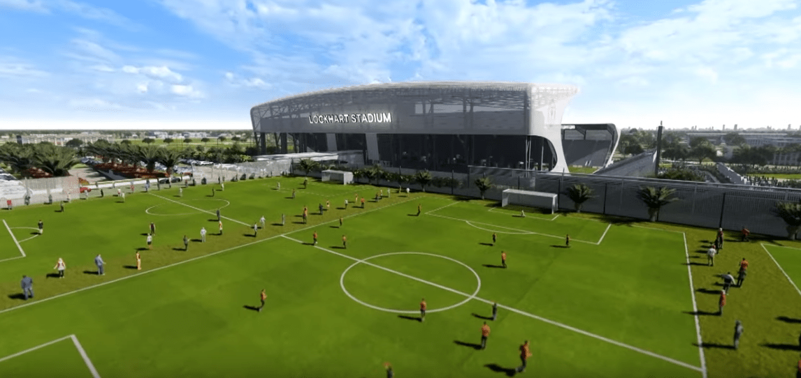 Inter Miami CF gives preview to proposed soccer training facility