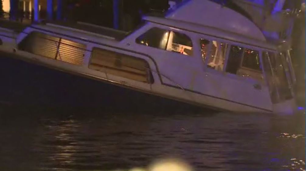 Docked boat struck in Fort Lauderdale hitandrun WSVN 7News Miami