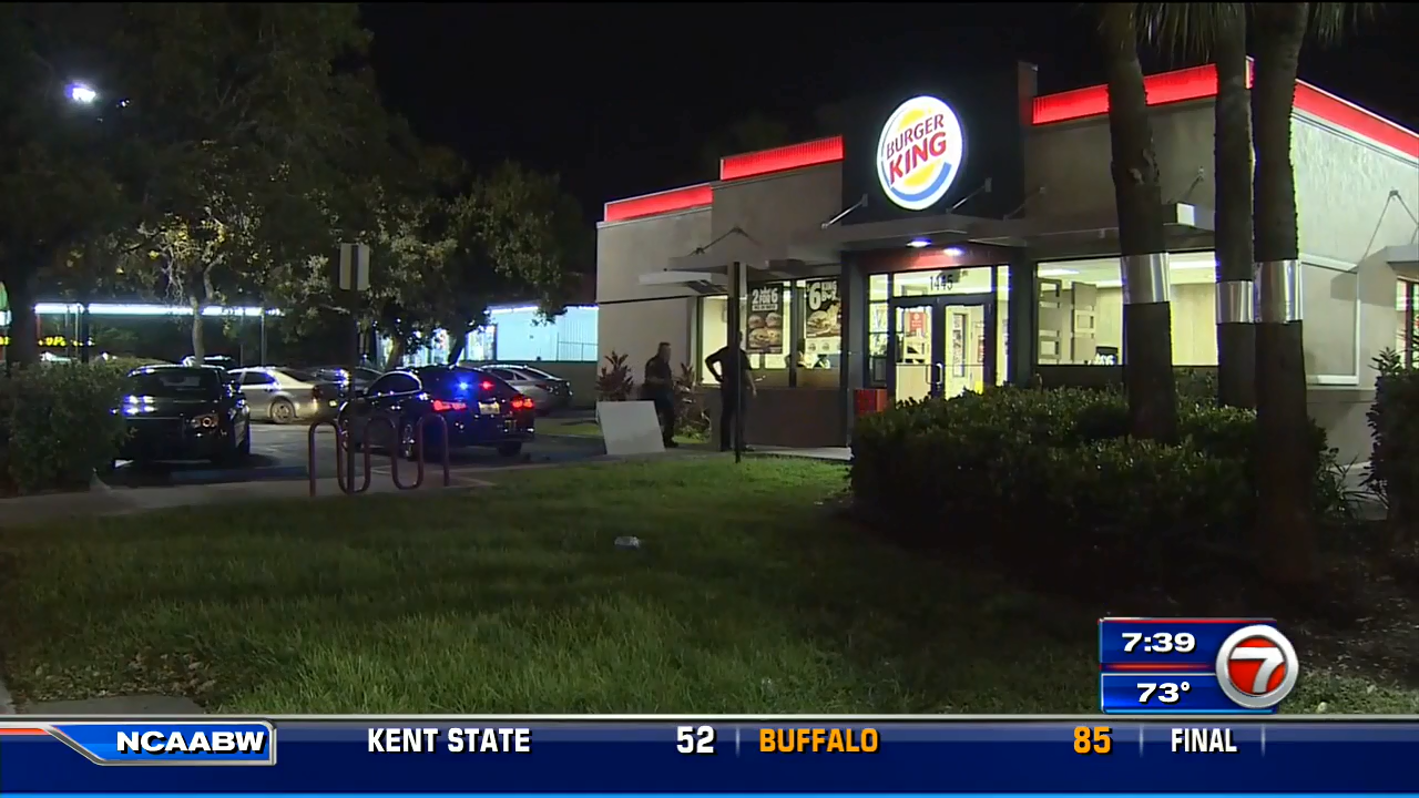Police search for man who targeted Burger King in Fort Lauderdale ...