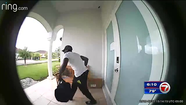 Video Shows Thief Swiping Package From Sw Miami Dade Home Wsvn 7news