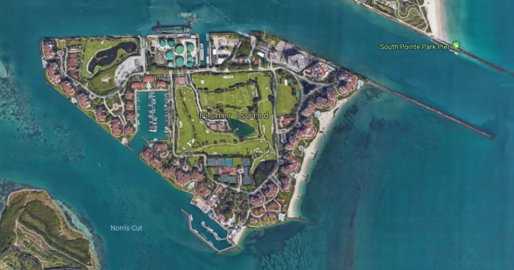 Fisher Island ranked fourth for the most expensive U.S. zip codes in
